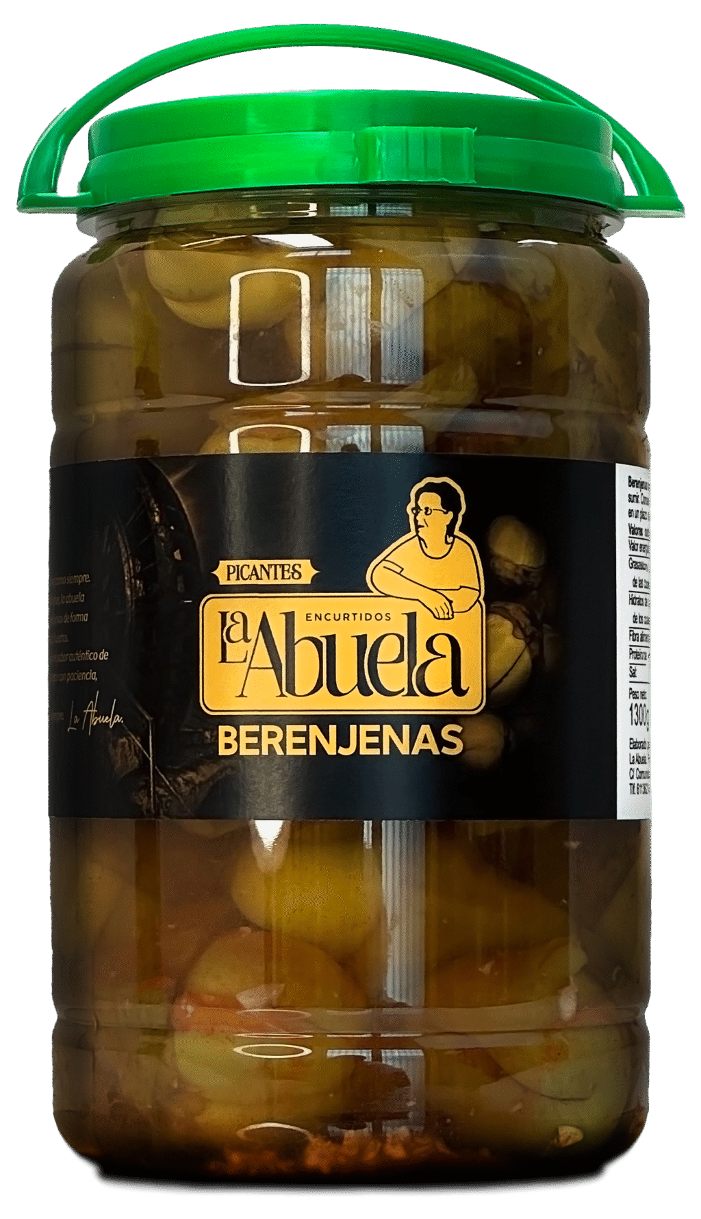 Berenjena encurtida picante 800g