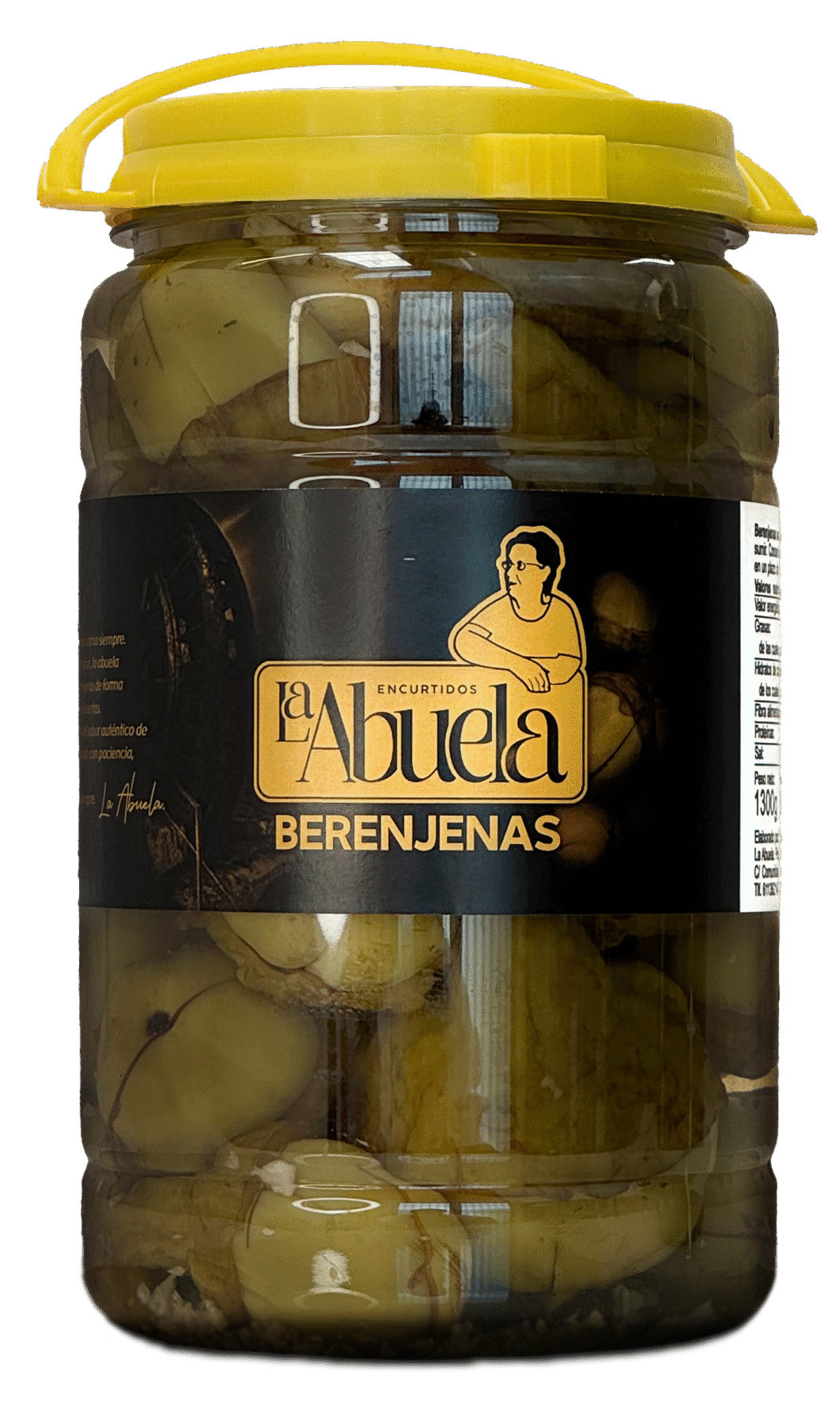 Berenjenas encurtidas dulces 800g