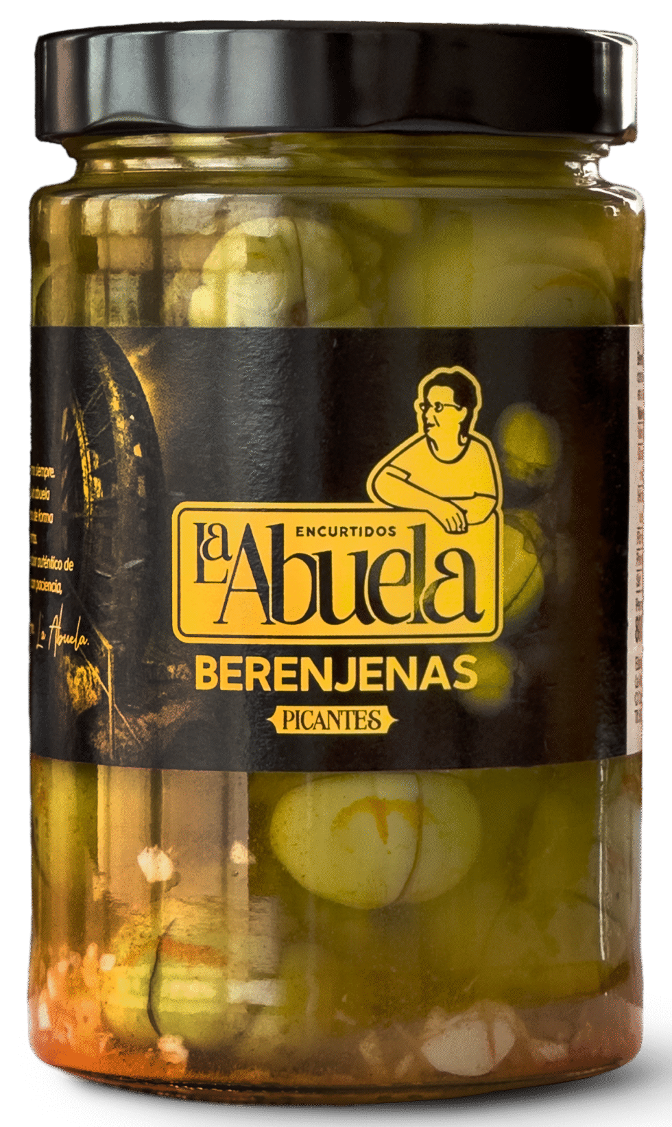 Berenjenas encurtidas picantes gourmet